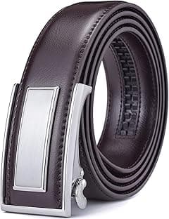 Men’s Belt Beltox Ratchet Dress Leather Buckle Belt Black Brown Blue 1 3/8” Gift Box - Amazon.ae Price Tracker