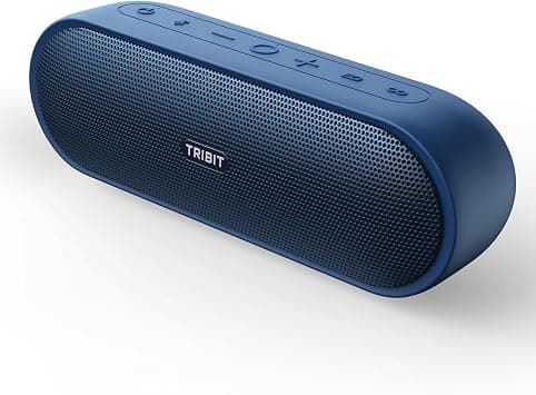 Tribit XSound Plus2 30W 5.3 Bluetooth Wireless Speakers,Powerful Louder Stereo Sound with Bass-enhanced XBass Function,24H Playtime,IPX7 Waterproof,Built in Mic,150ft BT Range for Home/Outdoor,Blue - Best Deal Finder