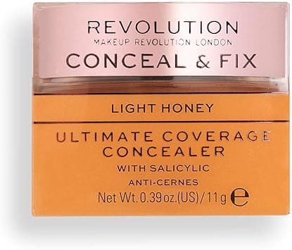 Makeup Revolution Conceal and Fix Ultimate Coverage Concealer Light Honey on Amazon.ae - Price Tracker