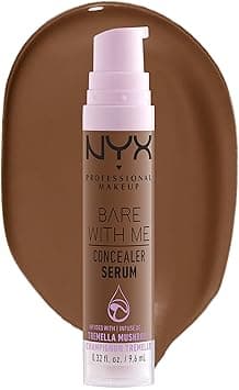 Nyx Professional Makeup Bare With Me Concealer Serum, Natural, Medium Coverage, Mocha, 9.6Ml on Amazon.ae - Price Tracker