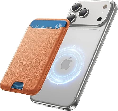 TWZKG for MagSafe Wallet, 3 Card Holder, Magnetic Phone Wallet for iPhone 17/16/15/14/13/12 Pro Max Plus Air Series,RFID Blocking Vegan Leather on Amazon.ae - Price Tracker