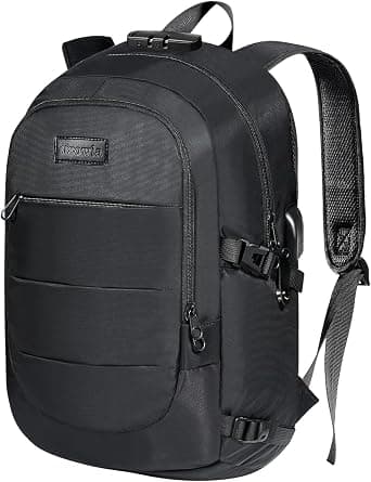 Tzowla Laptop Travel Backpack for Women Men,Water Resistant Anti-Theft College Backpacks Fits 15.6-17.3 Laptop/Notebook on Amazon.ae - Price Tracker
