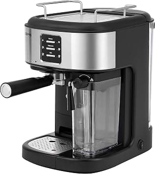 Geepas Espresso and Cappuccino Coffee Machine – GCM1215SA | Semi-Automatic | Equipped with 20 Bar High Pressure Pump and Powerful Steam System - Amazon.ae Price Tracker