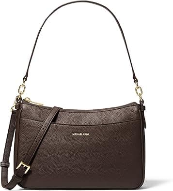 Michael Kors Womens Jet Set Medium Top Zip Pochette Crossbody Bag Jet Set Medium Top Zip Pochette Crossbody Bag on Amazon.ae - Price Tracker