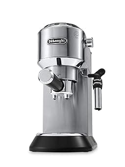 De'Longhi Dedica Pump Espresso Manual Coffee Machine | Cappuccino, Latte Macchiato With Milk Frother | Thermo Block Heating System For Accurate Temperature | Easy To Clean | EC685.M (Metal) (Renewed) on Amazon.ae - Price Tracker