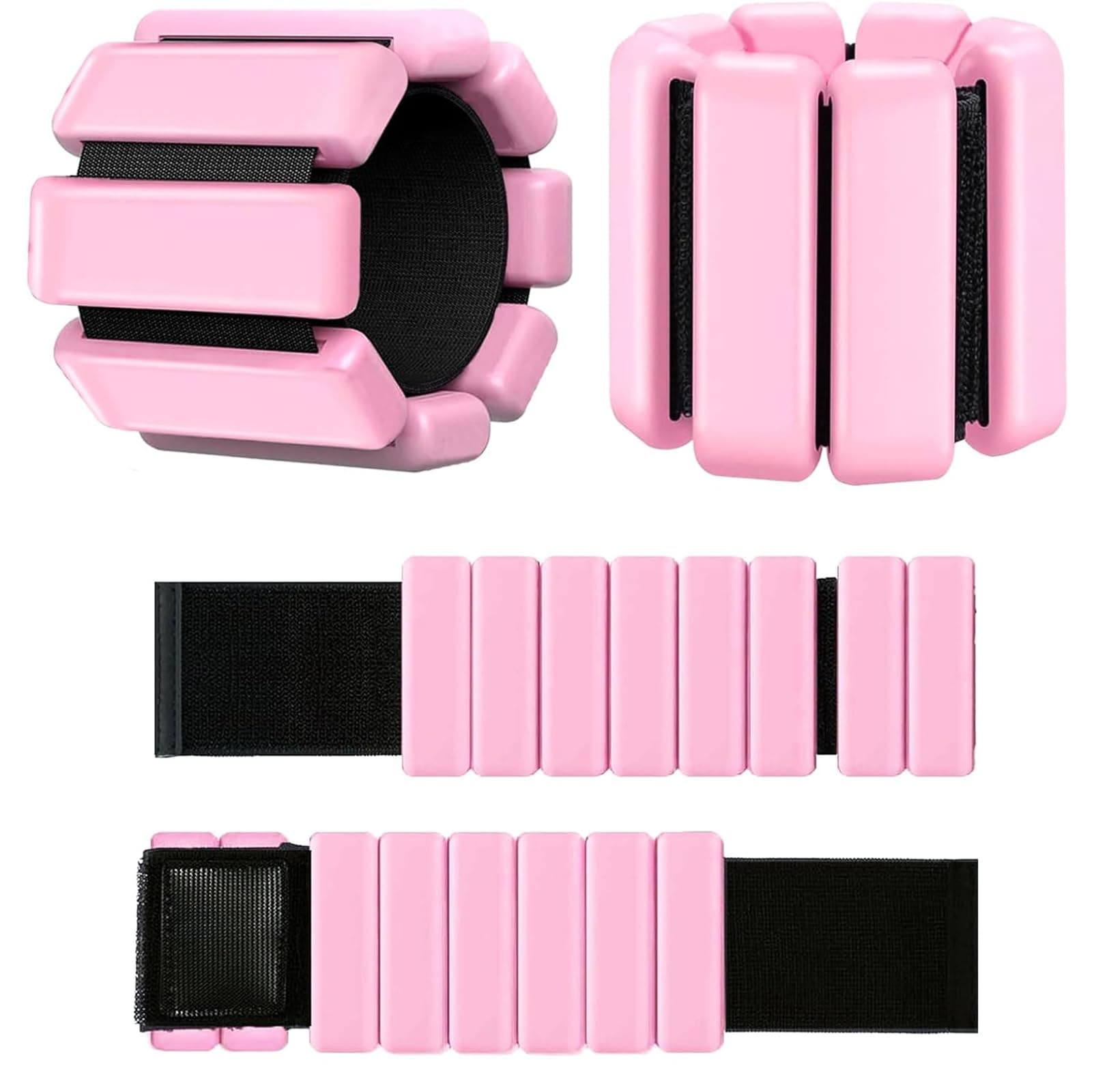 Yoawllty Pilates Wrist & Ankle Weights for Women, Wearable Strong Arm & Leg Weights Set of 2, Adjustable Ankle Weights for Walking, Yoga, Dance, Barre,Gym on Amazon.ae - Price Tracker