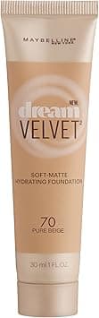 Maybelline Maybelline/Dream Velvet Soft Matte Hydrating Foundation Pure Beige 1.0 Oz on Amazon.ae - Price Tracker