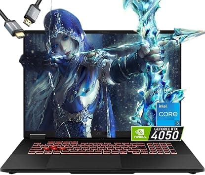 ASUS-TUF F16 Gaming-Laptop RTX 4050 - Intel Core 5 210H Beat AMD Ryzen 7 7435HS -16" FHD+ Display 144Hz- 16GB RAM -1TB PCIe SSD -RGB Backlit Keyboard -G-SYNC -Portatil Gamer PC -Windows 11 -HDMI Cable on Amazon.ae - Price Tracker