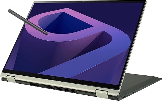 LG gram (2022) Laptop 16T90Q 2-in-1 16" Touchscreen, Intel Evo 12th Gen Core i5, 16GB RAM, 512GB SSD, Windows 11, Green on Amazon.ae - Price Tracker