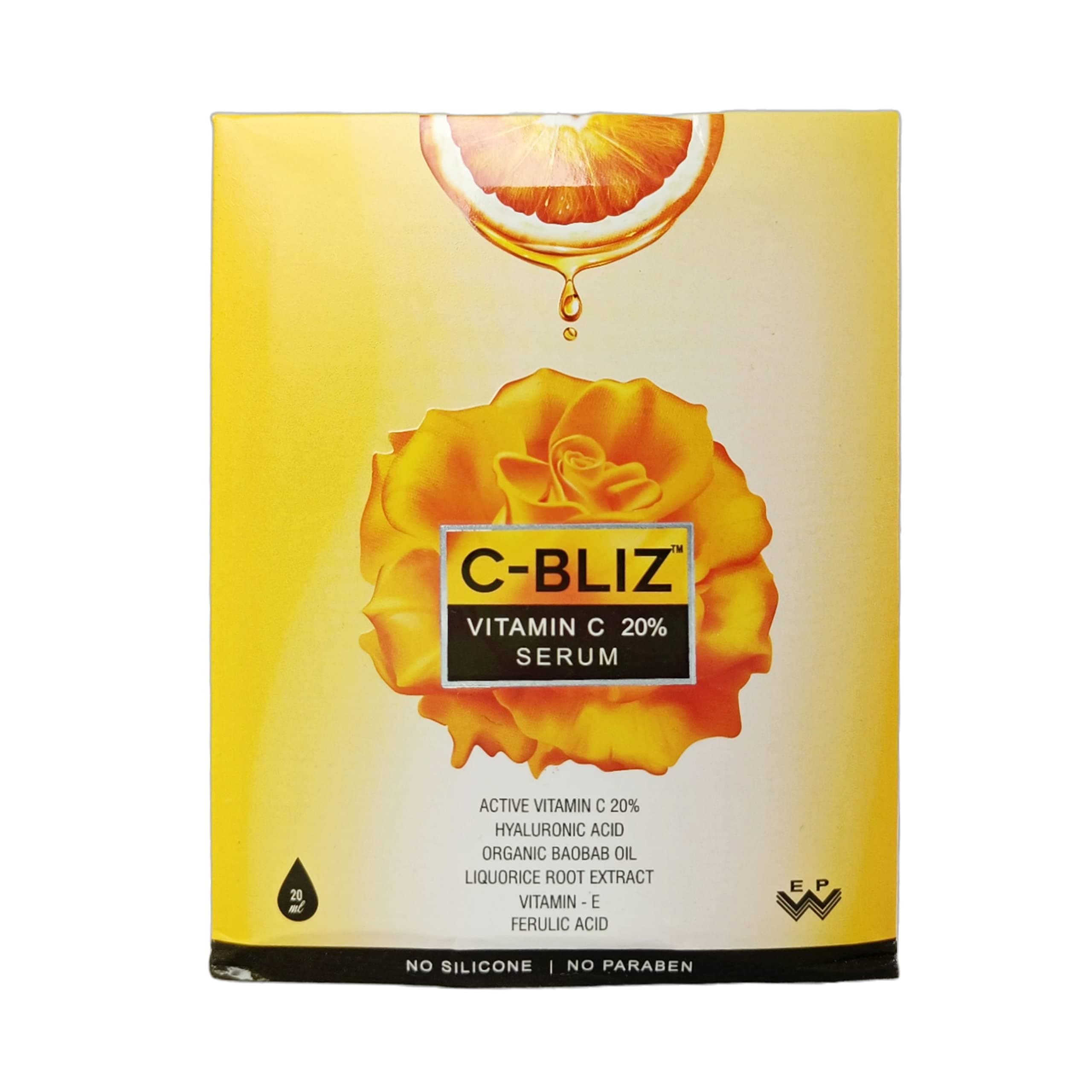 Cosmedical C-BLIZ Cbliz Vitamin-C 20% Serum with Active Vitamin C 20%, Hyaluronic Acid, Vitamin-E, Organic Baobab Oil, Liquorice Root Extract, Ferulic Acid, 20ml on Amazon.ae - Price Tracker