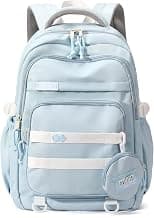 LANSHIYA Cute Aesthetic Backpack for Girls Middle School Students Bookbag Teens Solid Color Lightweight Travel Daypack - Best Deal Finder
