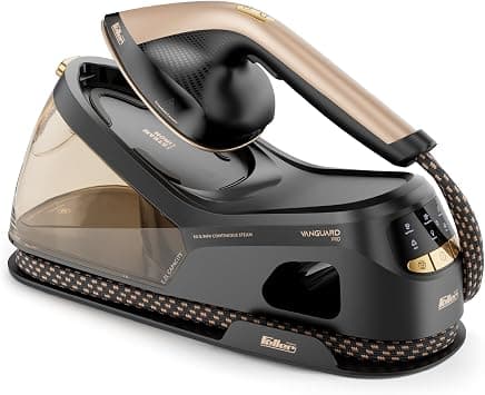 Feller Germany Vanguard Pro Steam Station|Steam Generator Iron 2400W, Prime Gold Ceramic Sole Plate, Anti Drip, Auto Shut Off,50G/min Steam Rate,TrueTemp,Display,SS700, 2Y Guarantee-UAE Version (Gold) on Amazon.ae - Price Tracker
