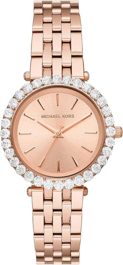 Michael Kors Women's 26.00mm Quartz Watch with Rose Analogue dial and Rose Gold Strap MK4514 on Amazon.ae - Price Tracker