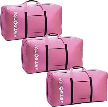 Samsonite Duffel Bag, Bubble Gum Pink, 3-Pack, Tote-a-ton 32.5-inch Duffel Bag on Amazon.ae - Price Tracker