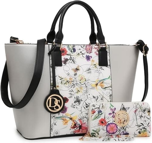 DASEIN Women's Handbags Purses Large Tote Shoulder Bag Top Handle Satchel Bag for Work on Amazon.ae - Price Tracker