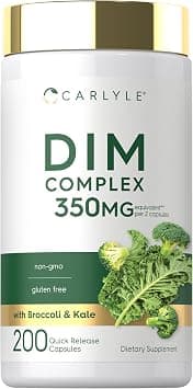 Carlyle DIM Supplement | 350mg | 200 Count | Vegetarian, Non-GMO & Gluten Free Complex on Amazon.ae - Price Tracker