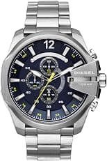 Diesel Mens Quartz Watch, Analog Display and Stainless Steel Strap, DZ4329 - Best Deal Finder