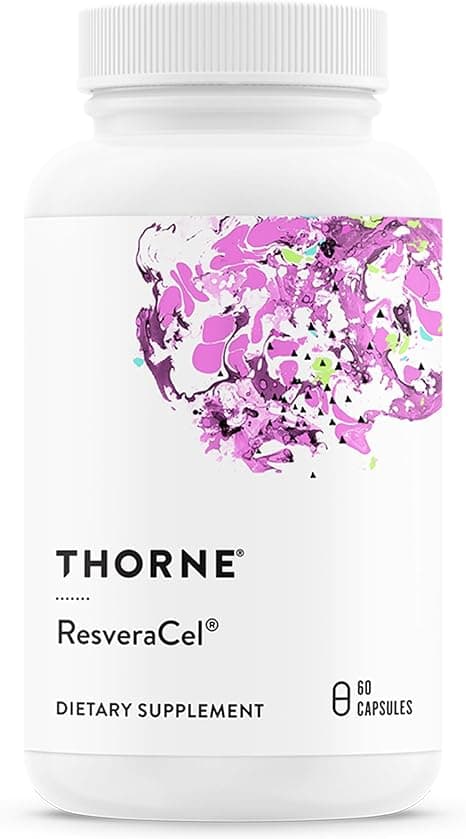 THORNE ResveraCel - Nicotinamide Riboside with Quercetin Phytosome and Resveratrol - Support Healthy Aging, Methylation, Cellular Energy Production and Metabolism - 60 Capsules - 30 Servings on Amazon.ae - Price Tracker
