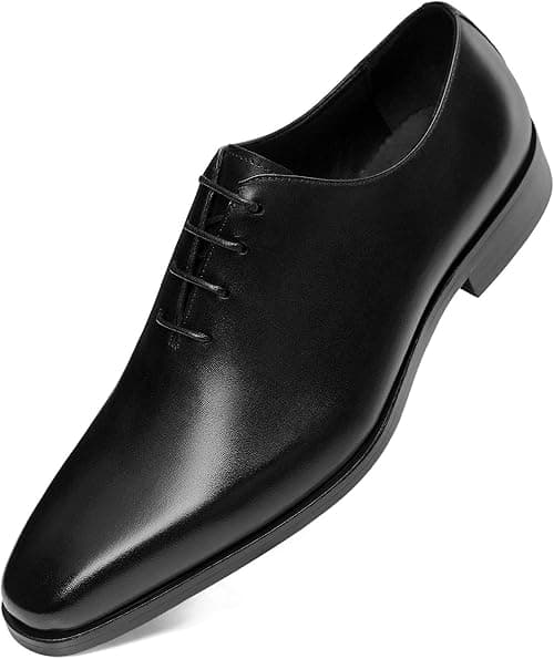 Men's Dress Shoes Oxford Formal Leather Shoes for Men على Amazon.ae - متتبع الأسعار