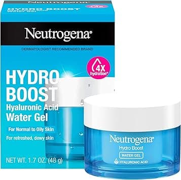 Neutrogena Hydro Boost Hyaluronic Acid Hydrating Water Gel Daily Face Moisturizer for Dry Skin, Oil-Free, Fragrance-Free, Non-Comedogenic & Dye-Free Face Lotion, 1.7 fl. oz on Amazon.ae - Price Tracker