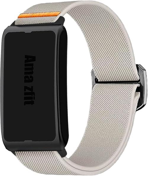 Blueshaweu Compatible for Amazfit Helio Bands, Quick Release Stretchy Solo Loop Adjustable Nylon Replacement Straps Compatible for Amazfit Helio Fitness Tracker Wristband on Amazon.ae - Price Tracker