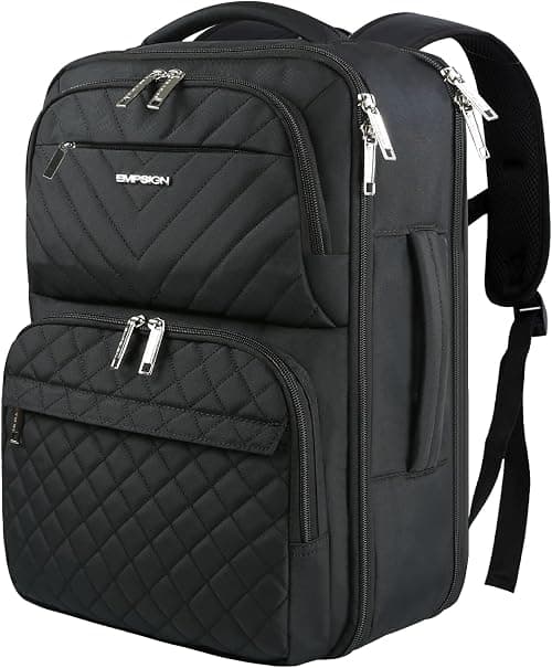 EMPSIGN 15.6 Inch Quilted Laptop Backpack for Women and Men on Amazon.ae - Price Tracker