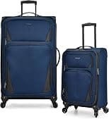 U.S. Traveler Aviron Bay Expandable Softside Luggage with Spinner Wheels - Best Deal Finder