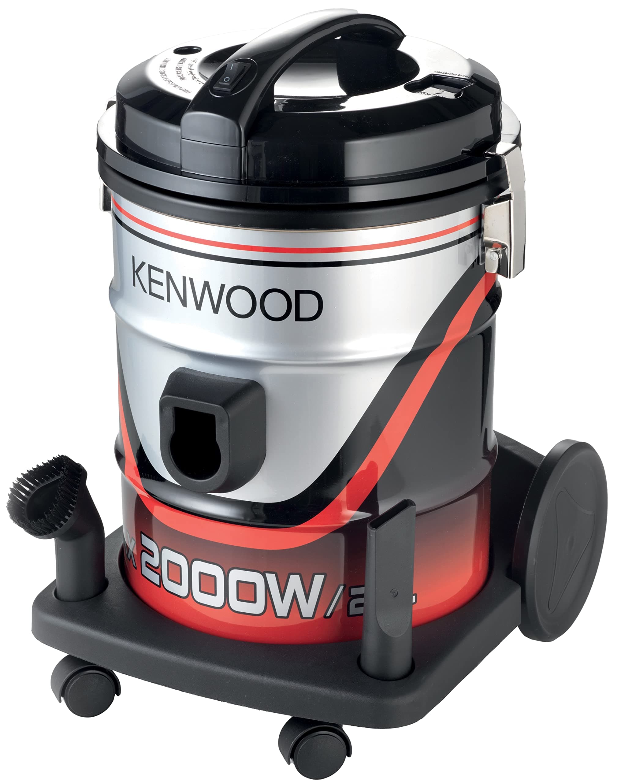 KENWOOD Drum Vacuum Cleaner 2000W 20L Tank with 8m Extra Long Power Cord, Removable & Washable Filter, Multi Surface for Home Office VDM40.000BR Multicolor on Amazon.ae - Price Tracker