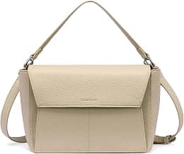 Crossbody Purses for women Vegan Leather Designer Handbags Trendy Top Handle Small Shoulder Bags with Flap - Best Deal Finder