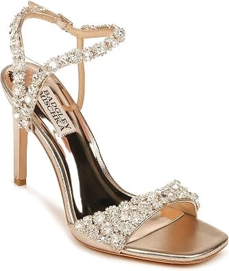 Badgley Mischka Women's Galia Heeled Sandal - Best Deal Finder
