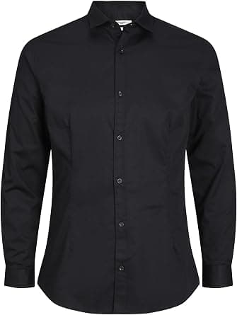 JACK & JONES Men's Jjprparma Shirt L/S Noos Super Silm Fit Shirt (pack of 1) - دليلك لأفضل العروض