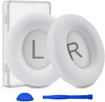 Replacement Ear Pads for Anker Soundcore Q45 Headphones-White على Amazon.ae - متتبع الأسعار
