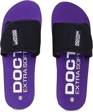 DOCTOR EXTRA SOFT Women's Orthopaedic and Diabetic Adjustable Strap Comfort Ortho Fit Dr Flipflops and House Slippers for Women’s and Girl’s Slides OR-D-17 على Amazon.ae - متتبع الأسعار
