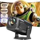 Koeay Smart Mini Projector with Android 11.0,2024 Upgraded Portable Projector 1080P 4K Full HD with WiFi 6 and BT5.2,180°Adjustable Stand, Auto Keystone Home Projector for Phone/TV Stick/Laptop - Best Deal Finder