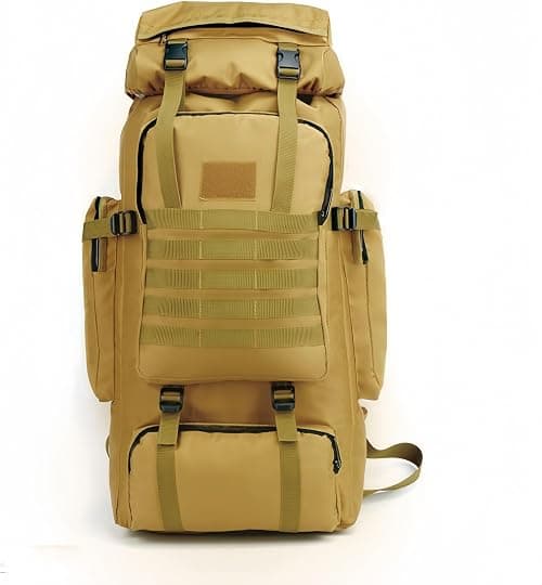 High Capacity 75L Outdoor Camouflage Tartical Hiking Daypacks Waterproof Military Bags For Mens Travelling Camping Hunting Trekking Climbing Backpack on Amazon.ae - Price Tracker