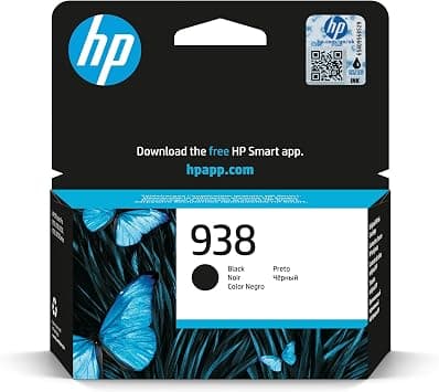 HP|HP 938 Black Original Ink Cartridge|Black|1250 pages|HP OfficeJet Pro 9120, 9123, 9130, 9120b, 9130b, 9720, 9730, 9110b|4S6X8PE. on Amazon.ae - Price Tracker