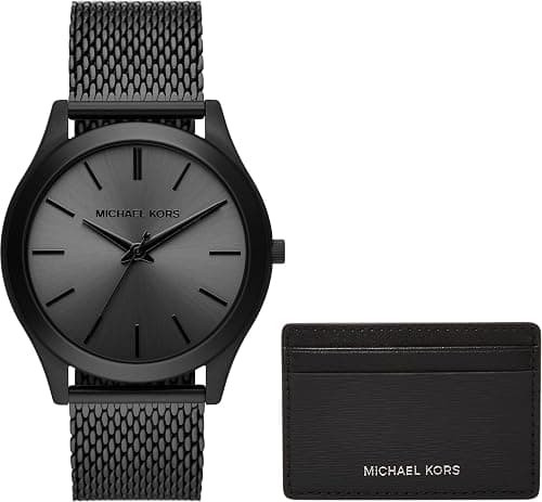Michael Kors Men's Watch Runway, Three Hand Movement, Stainless Steel with a 44mm Case Size and Steel Strap on Amazon.ae - Price Tracker