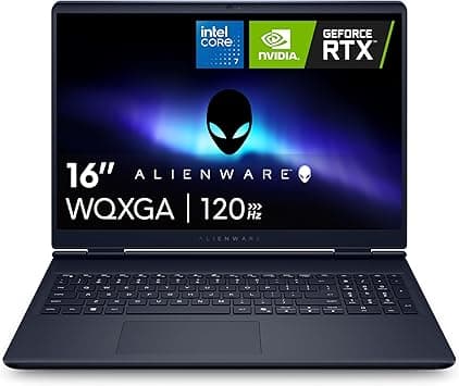 Alienware 16 Aurora Gaming Laptop AC16250-16" WQXGA 120Hz Display, Intel Core 7-240H Processor, 16GB DDR5 RAM, 1TB SSD, NVIDIA GeForce RTX 5050 8GB Graphics, Windows 11 Home, Onsite Service - Blue on Amazon.ae - Price Tracker