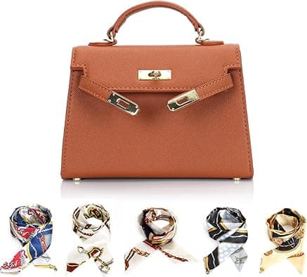 mothgel Women Bag Black -5 Silk Scarves on Amazon.ae - Price Tracker