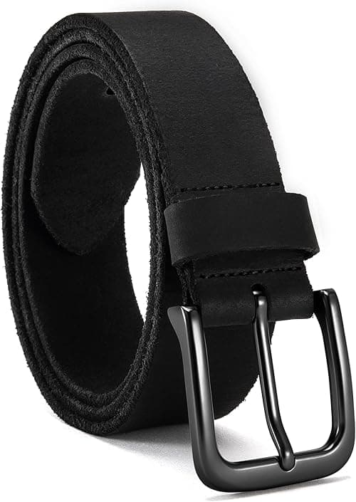 CHAOREN Leather Belt for Men, 38mm Mens Belts Casual, Handmade Full Grain Leather Belt for Jeans on Amazon.ae - Price Tracker