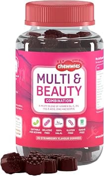 Chewwies Grow Strong Women’s Multivitamin & Mineral – Vegan Chewable Gummies - Formulated for Women - 1-Month Supply by Vitamins on Amazon.ae - Price Tracker