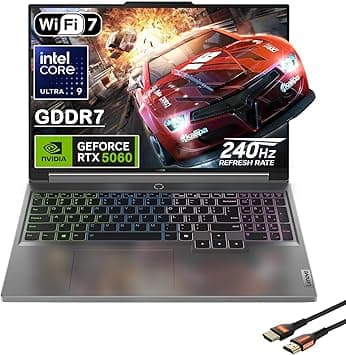 Lenovo Legion 5i 16" Gaming Laptop - Intel Core Ultra 9 275HX - GeForce RTX 5060 - WQXGA (2560x1600) - Windows 11 Home-W/HDMI Cable (32GB RAM | 2TB PCIe SSD) on Amazon.ae - Price Tracker