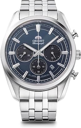 Orient Stretto Solar Chronograph 43mm Navy Blue Dial Steel Strap Men’s Watch RA-TX0303L10B Should say- Orient Stretto Solar Chronograph 40mm Navy Blue Dial Steel Strap Men’s Watch RA-TX0303L10B - Best Deal Finder