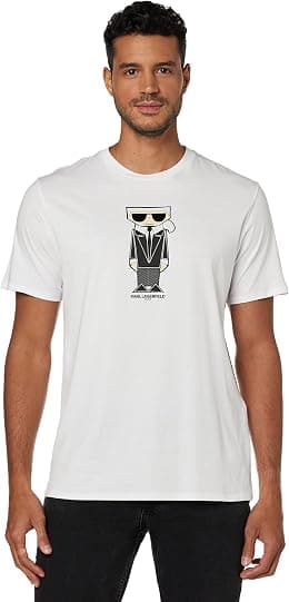 KARL LAGERFELD mens Kocktail Karl T-shirt T-Shirt - Best Deal Finder