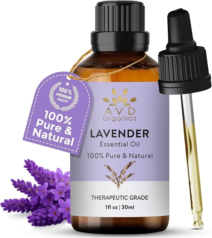 AVD Organics Lavender Essential Oil 30ml – 100% Pure & Natural Lavender Oil for Diffuser, Aromatherapy, Sleep, Massage, Skin, Meditation & Relaxation | Therapeutic Grade | 1 fl oz on Amazon.ae - Price Tracker