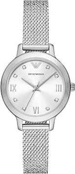 Emporio Armani Women's Three-Hand Watch; Dress Watch for Women - Best Deal Finder