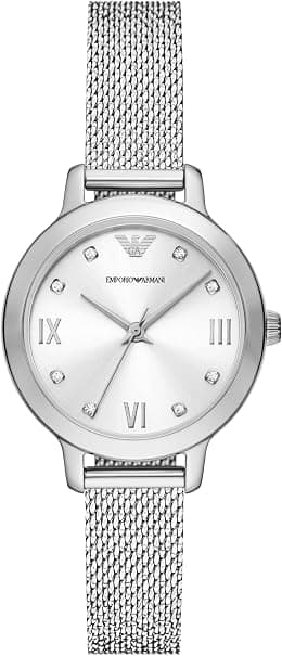 Emporio Armani Women's Three-Hand Watch; Dress Watch for Women - Best Deal Finder