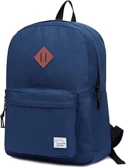 VASCHY Backpack for Women Men,Lightweight School Bag Water Repellent Children Boy Leisure for Girl Teenagers College Business Travel - Best Deal Finder