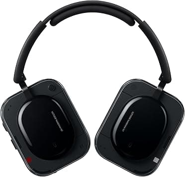 Nothing Headphone (a) Wireless Over Ear Headphones with Active Noise Cancelling, Up to 135 Hours of Battery Life, Hi-Res, LDAC, Tactile Controls - Black على Amazon.ae - متتبع الأسعار