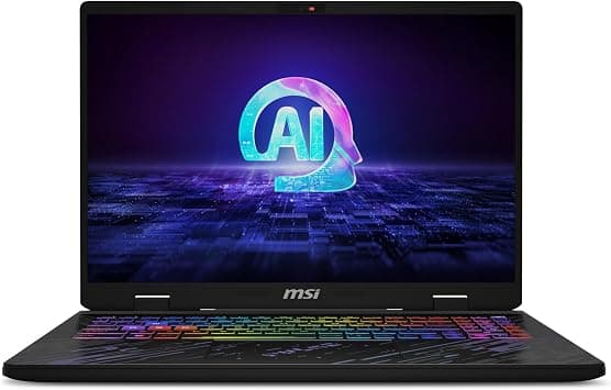 MSI Pulse 16 AI 16” 240Hz QHD+ Gaming Laptop: Intel Core Ultra 9-185H, NVIDIA Geforce RTX 4060, 32GB DDR5, 1TB NVMe SSD, Type C, Win 11 Pro: Black C1VFKG-063US on Amazon.ae - Price Tracker